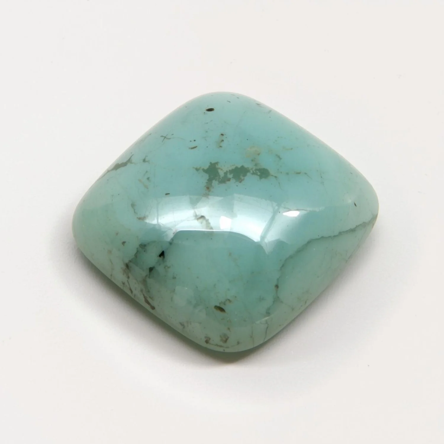 Amazonite 1PC Small 8x8 MM Square Cabochon Green Fiery semi Precious Semi Precious Gemstone