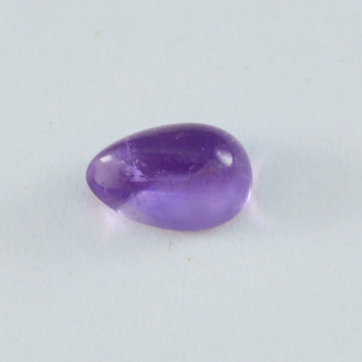 Amethyst 10PC Tiny 4x6 MM Pear Cabochon Purple Polished semi Precious Loose Gems - Image 3