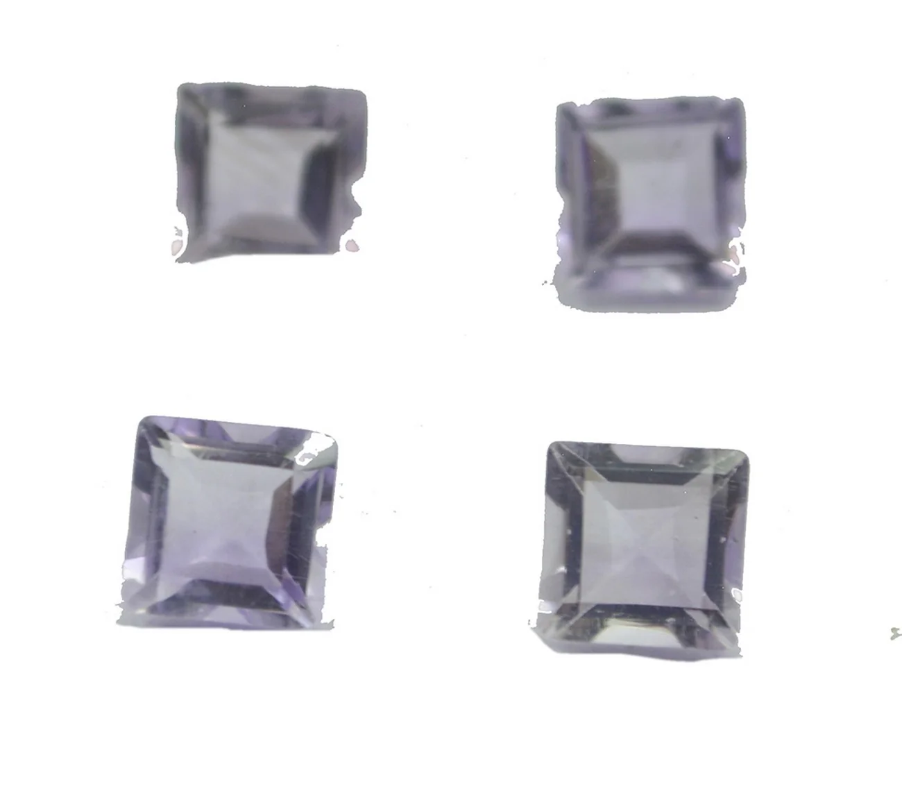 Amethyst 1PC Chunky 13x13 MM Square Faceted Purple Natural Semi Precious Loose Gemstone - Image 4