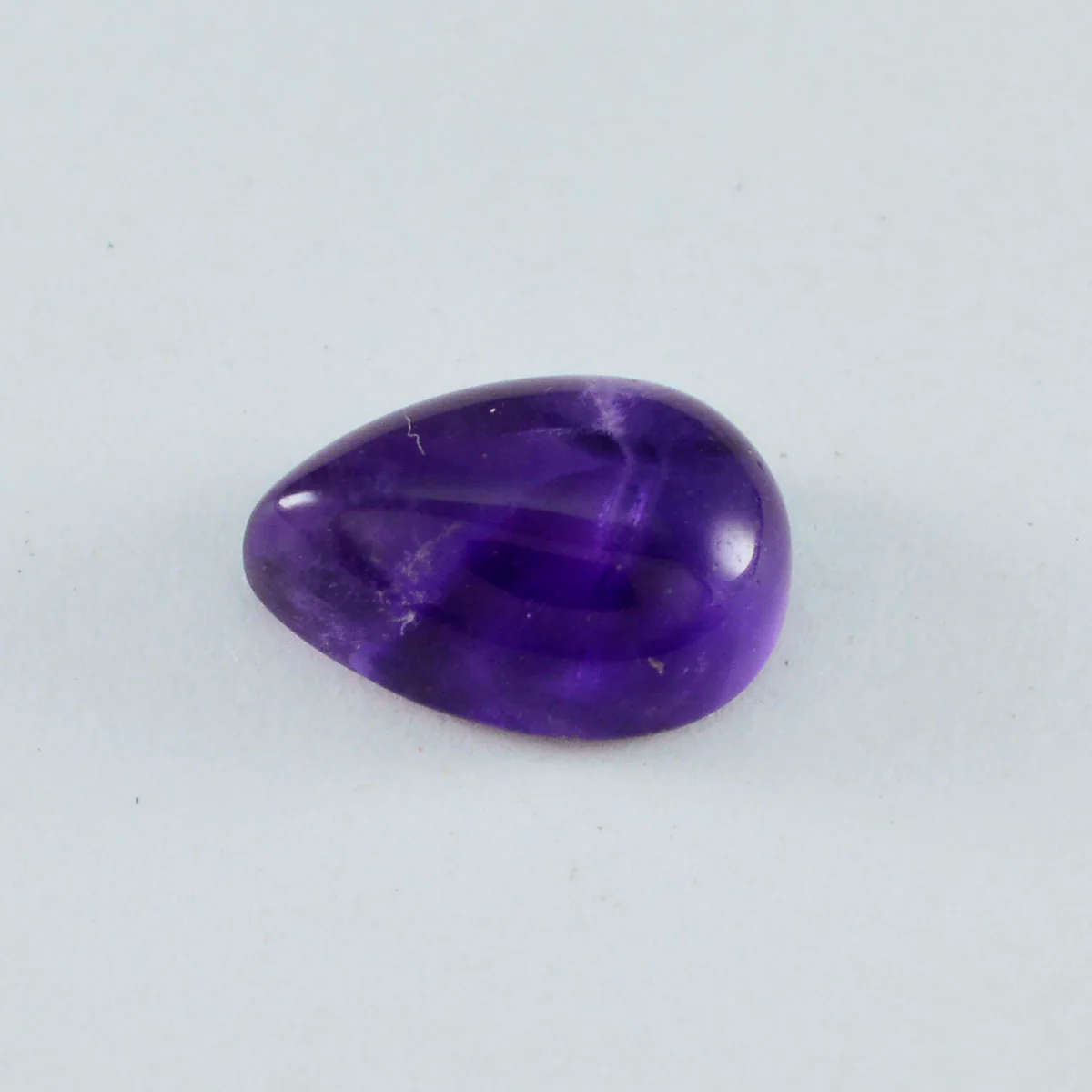 Amethyst 1PC Large 8x12 MM Pear Cabochon Purple Genuine semi Precious Loose Gemstones - Image 3