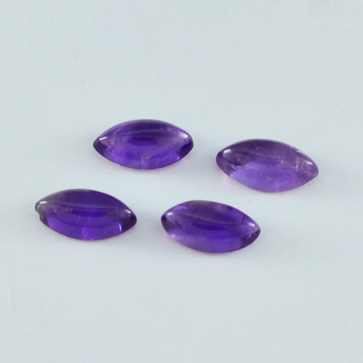 Amethyst 1PC Large 8x16 MM Marquise Cabochon Purple Genuine semi Precious Loose Gemstones - Image 3
