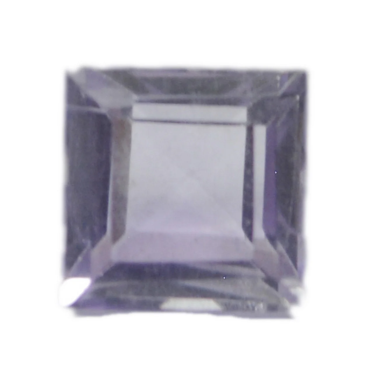 Amethyst 1PC Tiny 5x5 MM Square Faceted Purple Sparkling Semi Precious Loose Gemstone - Image 4