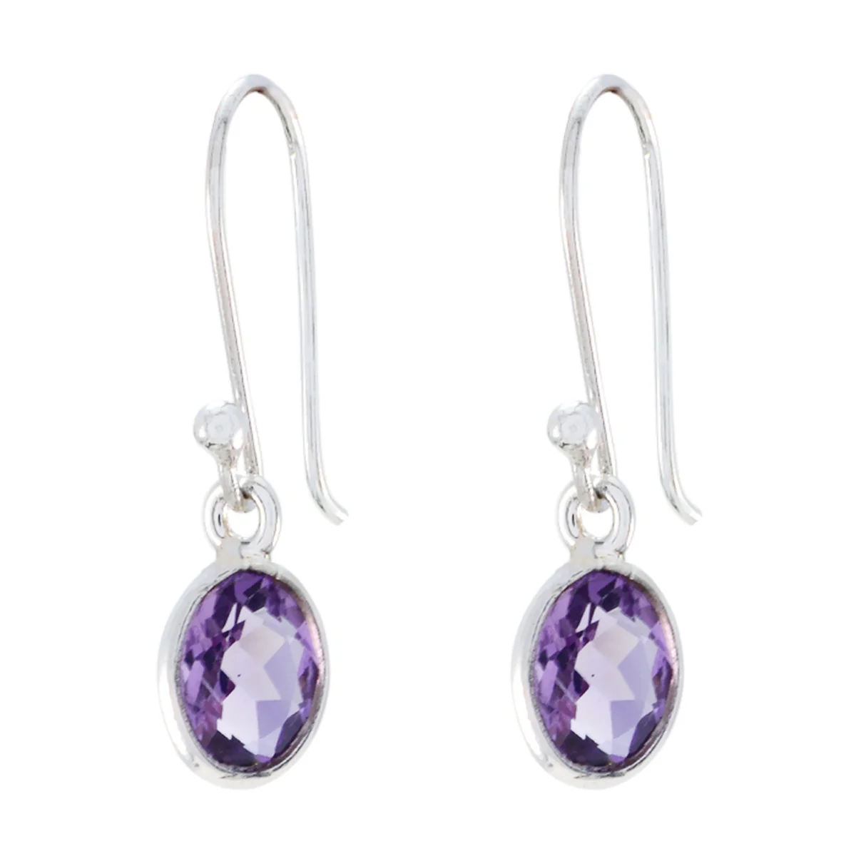 Amethyst Australian Micaela multiple Dangle Purple 925 Silver Earring