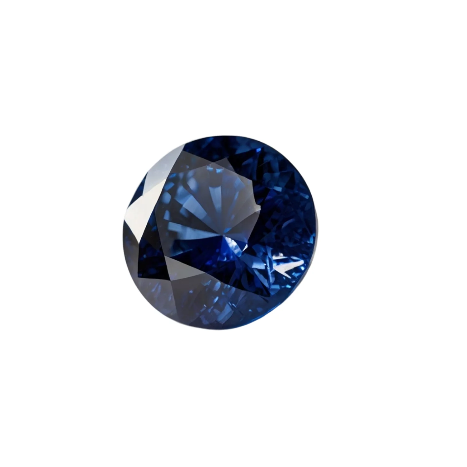 Blue Sapphire (GF) 10PC Tiny 4x4 MM Round Faceted Blue Brilliant Precious Loose Gemstones