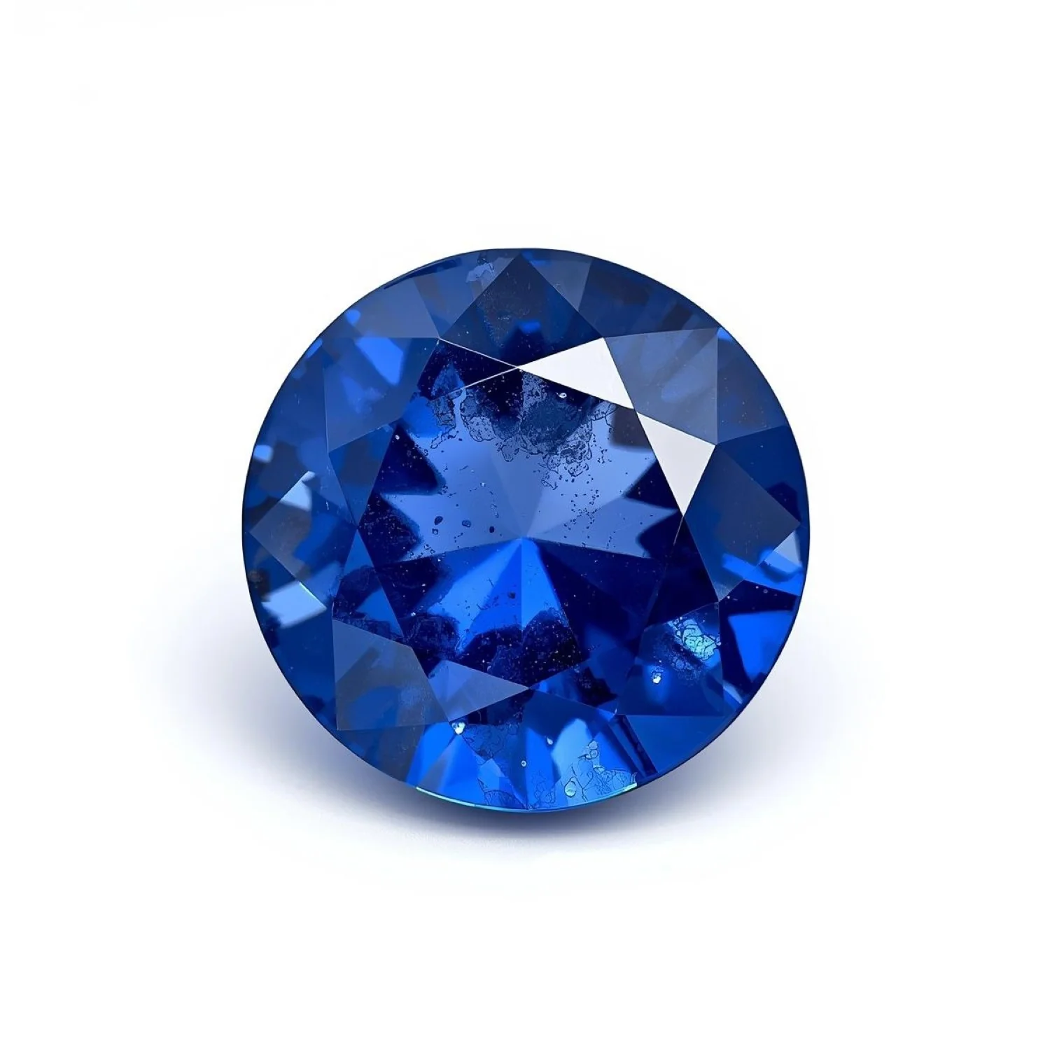 Blue Sapphire (GF) 1PC Medium 9x9 MM Round Faceted Blue Lustrous Precious Gems