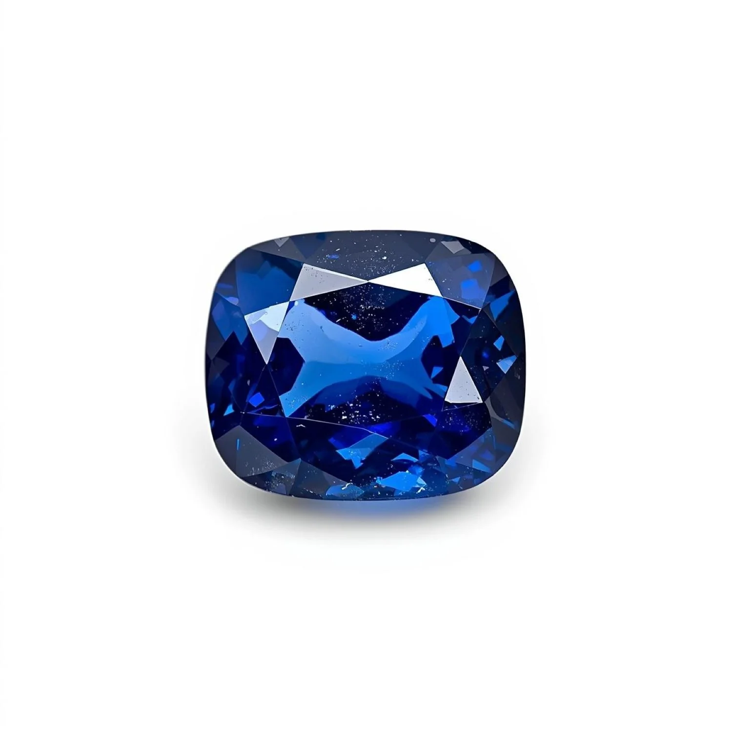 Blue Sapphire (GF) 1PC Tiny 5x5 MM Cushion Faceted Blue Sparkling Precious Gems - Image 2