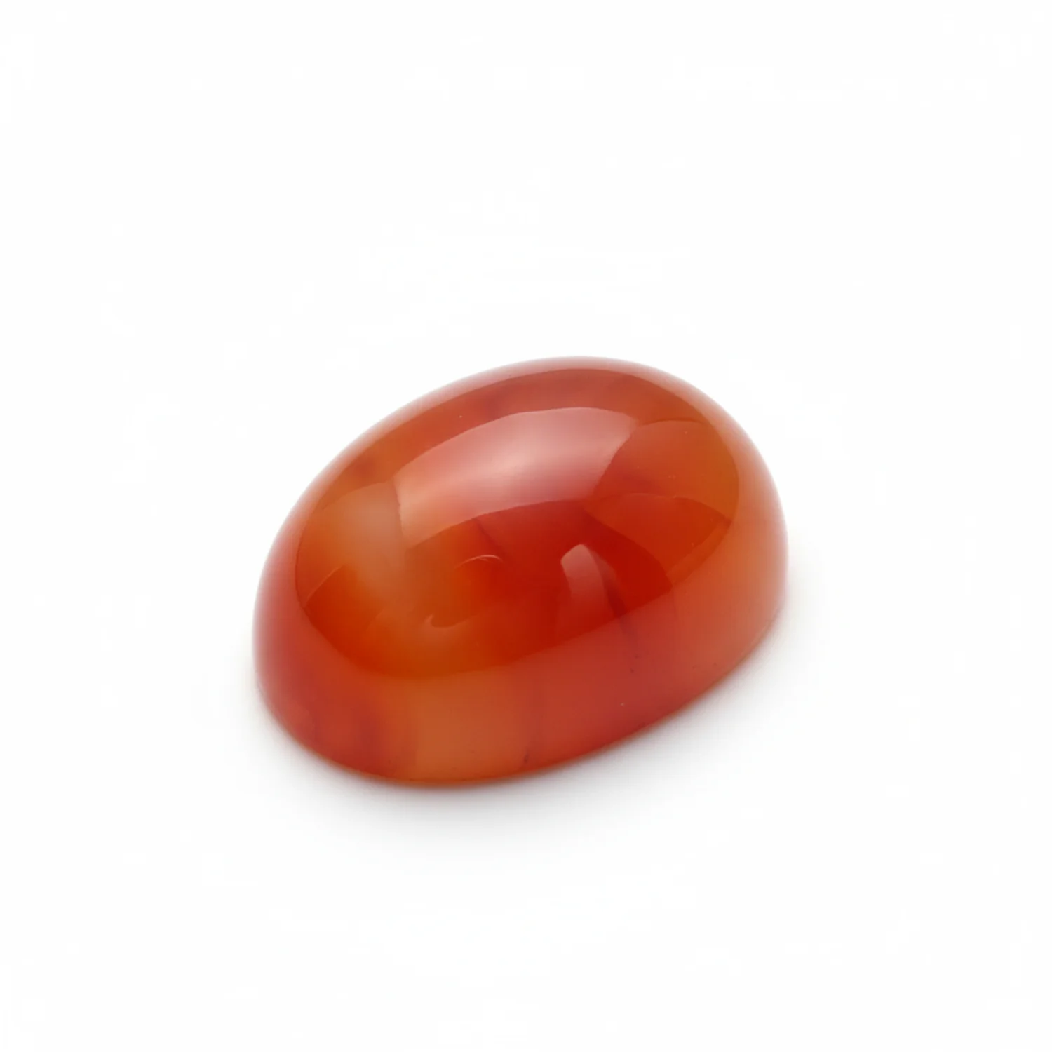 Carnelian 10PC Tiny 3x5 MM Oval Cabochon Red Lustrous semi Precious Gems
