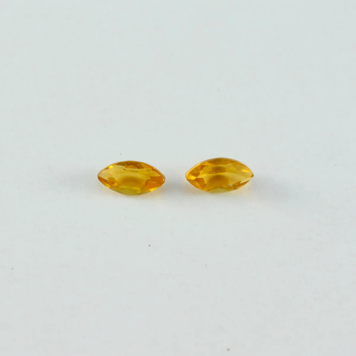 Citrine 10PC Tiny 2x4 MM Marquise Faceted Yellow Luster Semi Precious Loose Gemstones - Image 4