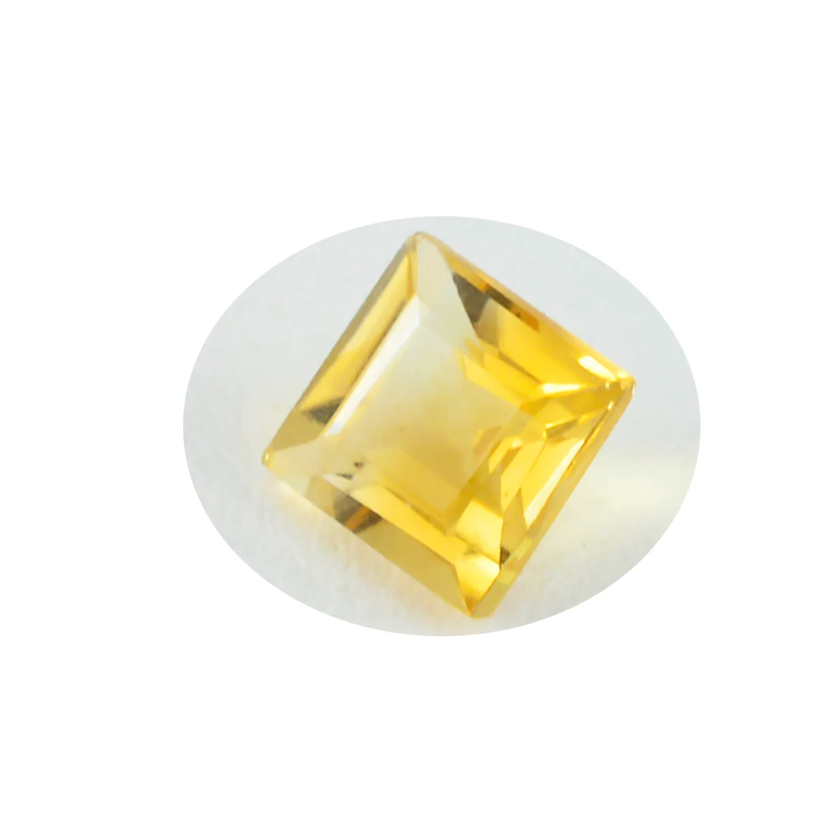 Citrine 10PC Tiny 3x3 MM Square Faceted Yellow Fiery Semi Precious Loose Gemstone