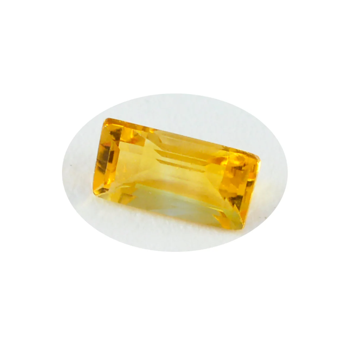 Citrine 1PC Large 8x16 MM Baguette Faceted Yellow Splendid Semi Precious Gems