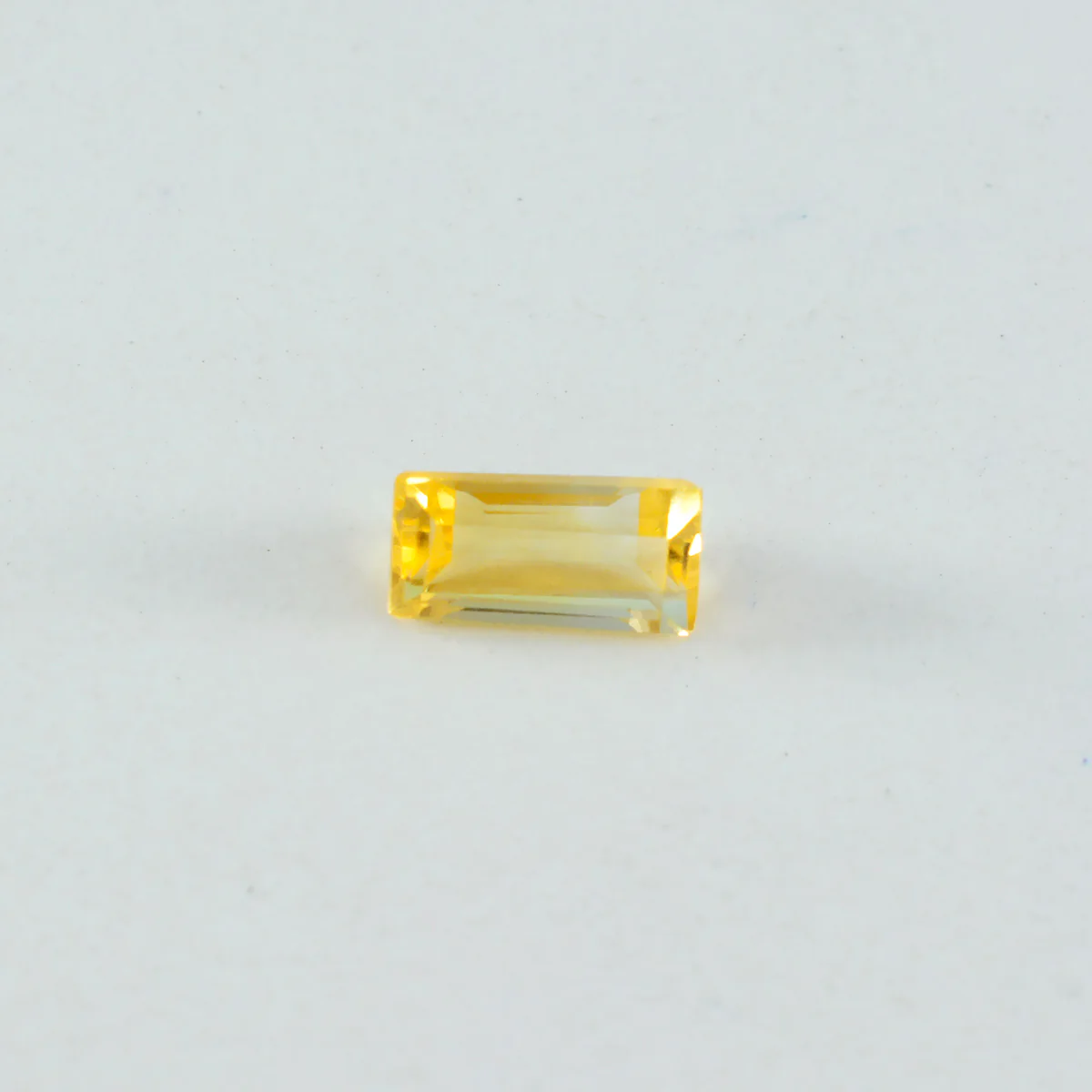 Citrine 1PC Small 6x12 MM Baguette Faceted Yellow Sparkling Semi Precious Loose Gemstone - Image 2