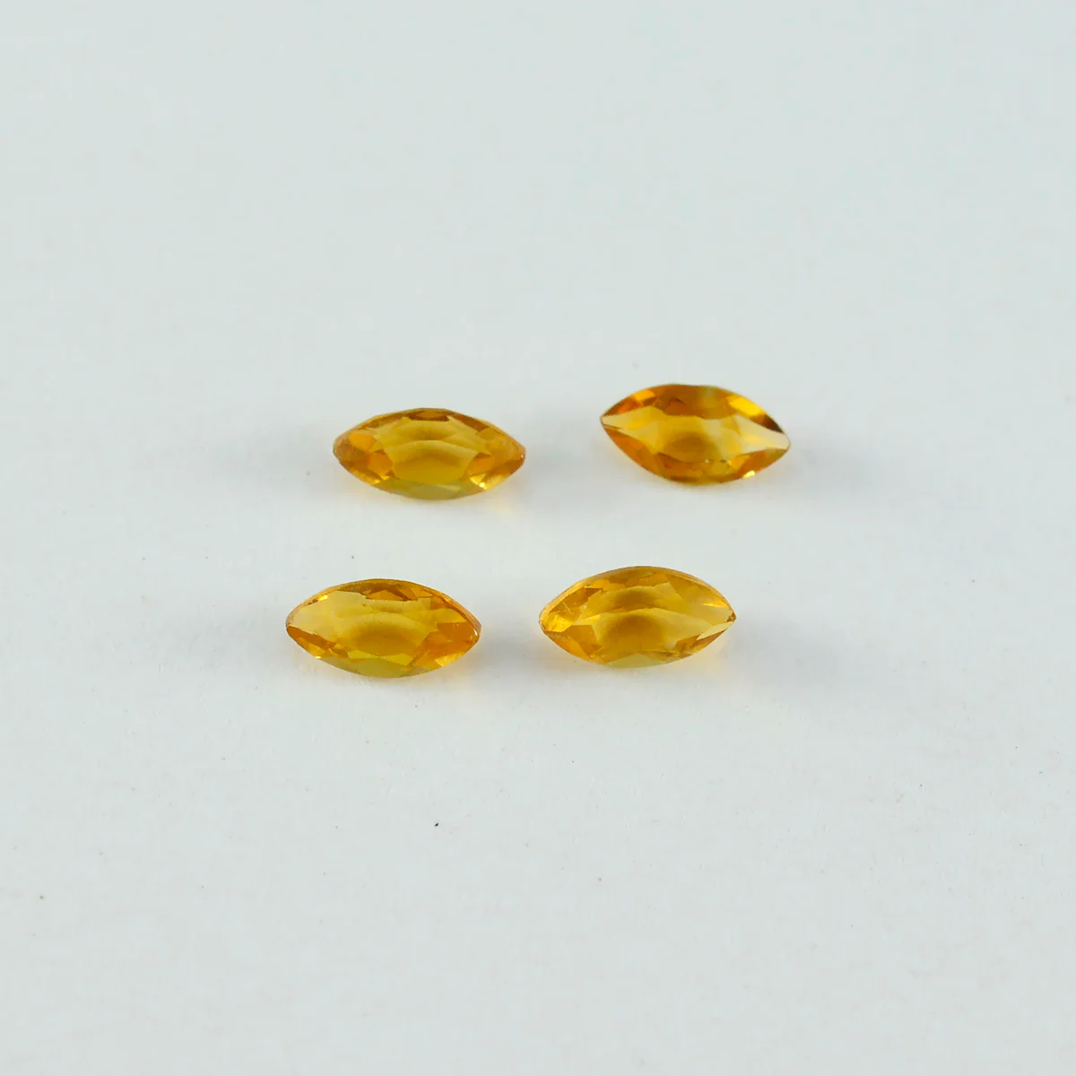 Citrine 1PC Tiny 4x8 MM Marquise Faceted Yellow Fine Semi Precious Loose Gemstone