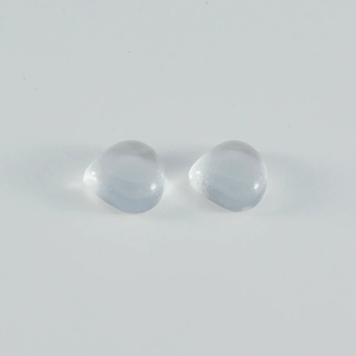 Crystal Quartz 1PC Large 11x11 MM Heart Cabochon White Lustrous semi Precious Gems - Image 3