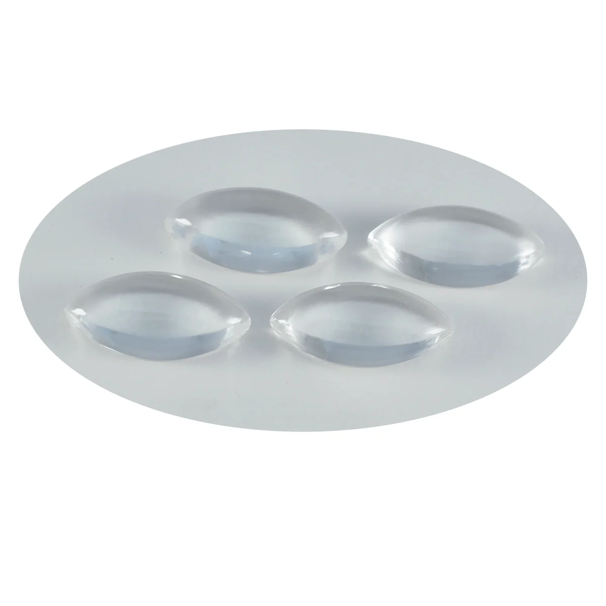 Crystal Quartz 1PC Medium 7x14 MM Marquise Cabochon White High-Quality semi Precious Loose Gems - Image 4