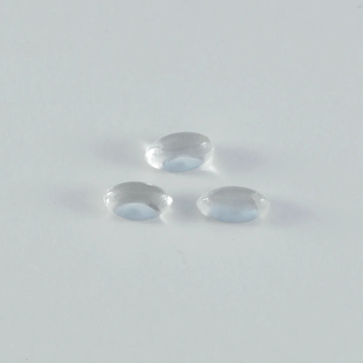 Crystal Quartz 1PC Small 6x12 MM Marquise Cabochon White Fine semi Precious Gems