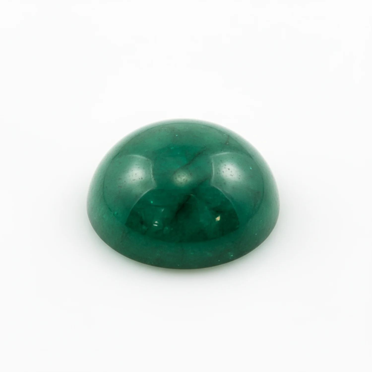 Emerald 10PC Tiny 3x3 MM Round Cabochon Green Splendid Precious Semi Precious Gemstone - Image 2