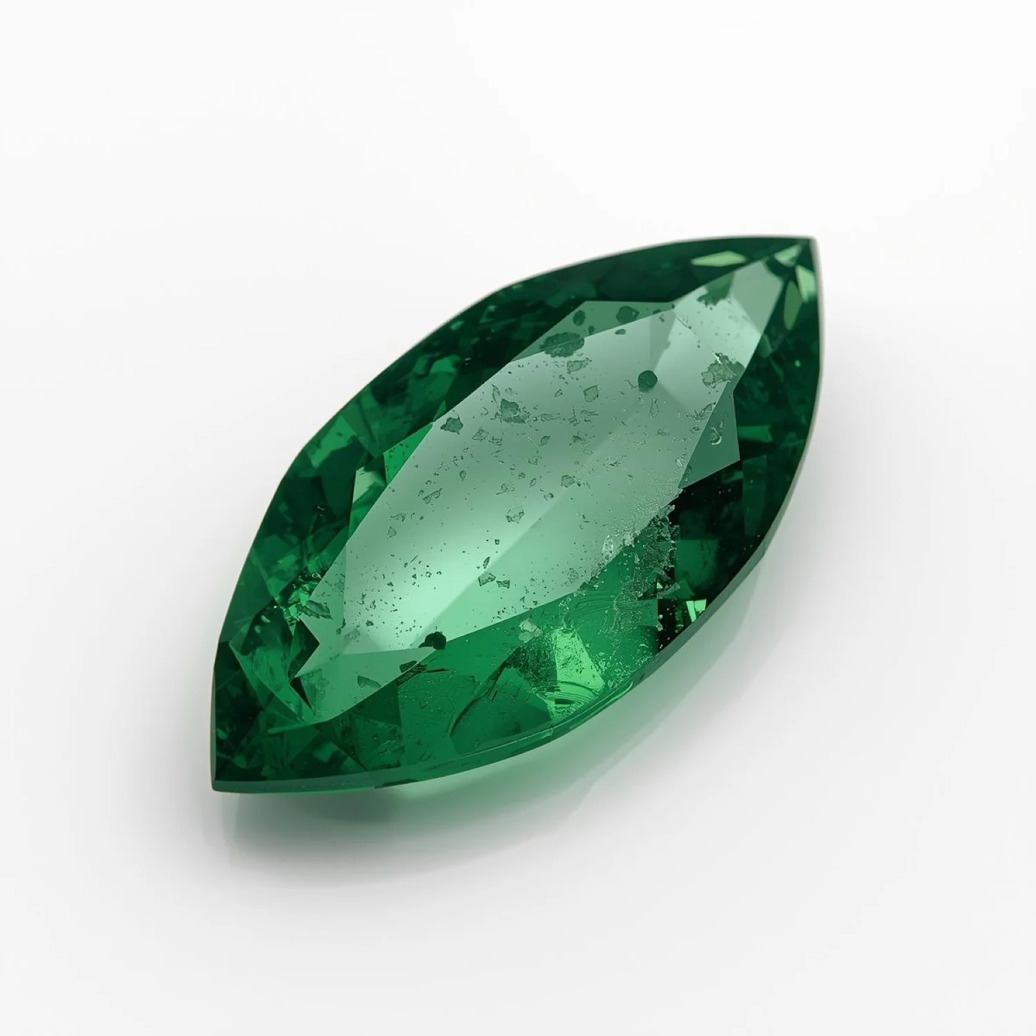 Emerald 1PC Large 8x16 MM Marquise Faceted Green Genuine Precious Loose Gems