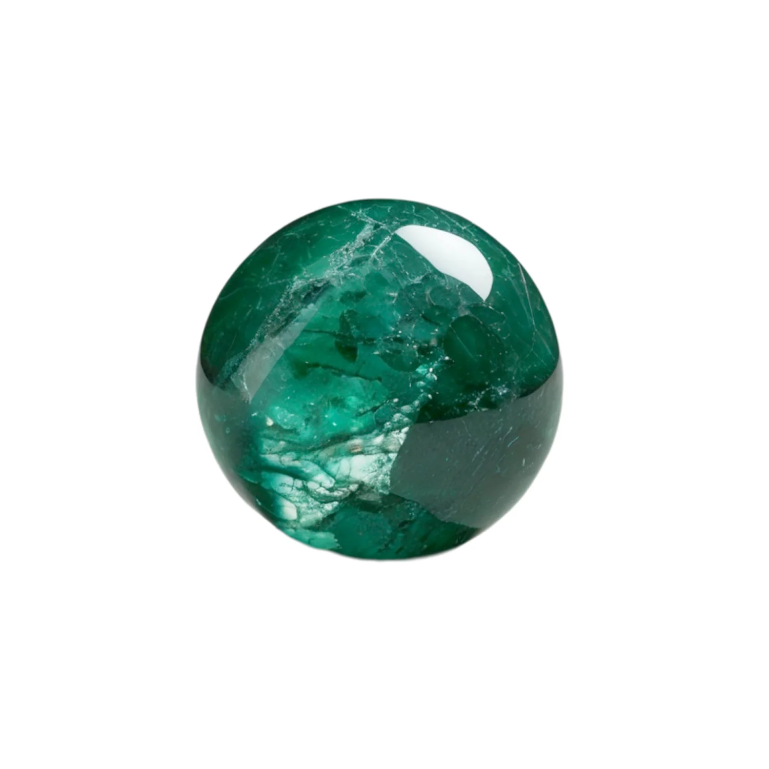 Emerald 1PC Small 8x8 MM Round Cabochon Green High-Quality Precious Loose Gemstones