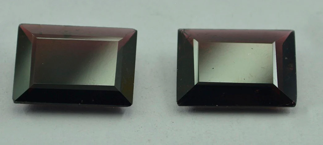 Garnet 1PC Chunky 12x16 MM Emerald Faceted Red Polished Semi Precious Loose Gemstones - Image 4