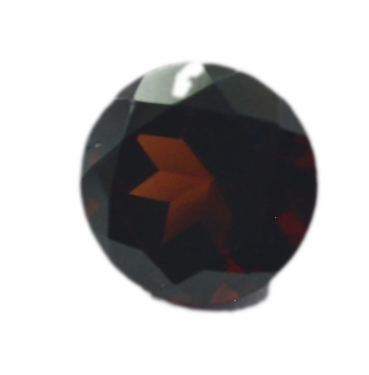 Garnet 1PC Chunky 13x13 MM Round Faceted Red Natural Semi Precious Gems - Image 4
