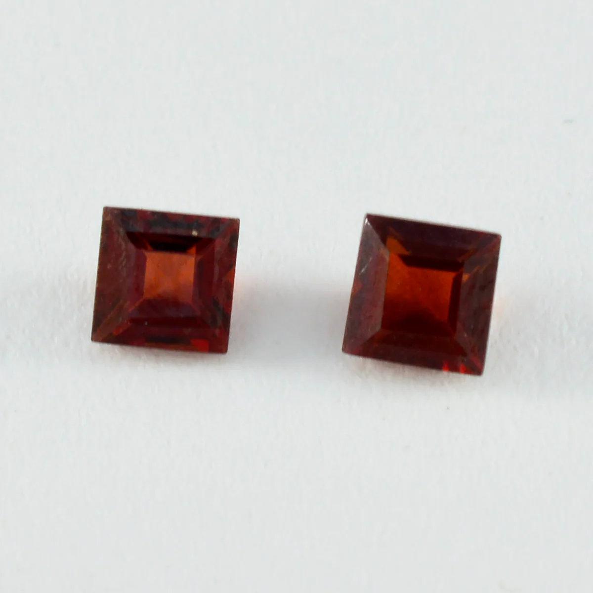 Garnet 1PC Chunky 16x16 MM Square Faceted Red Pure Semi Precious Loose Gemstones - Image 4