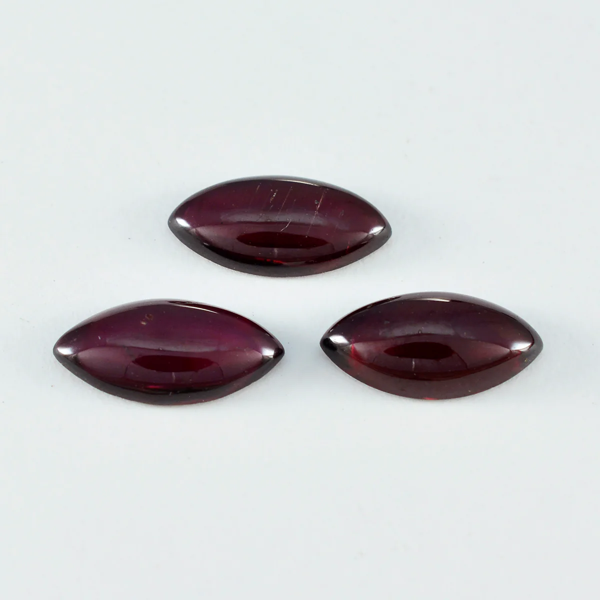 Garnet 1PC Large 8x16 MM Marquise  Cabochon Red Natural semi Precious Semi Precious Gemstone - Image 4