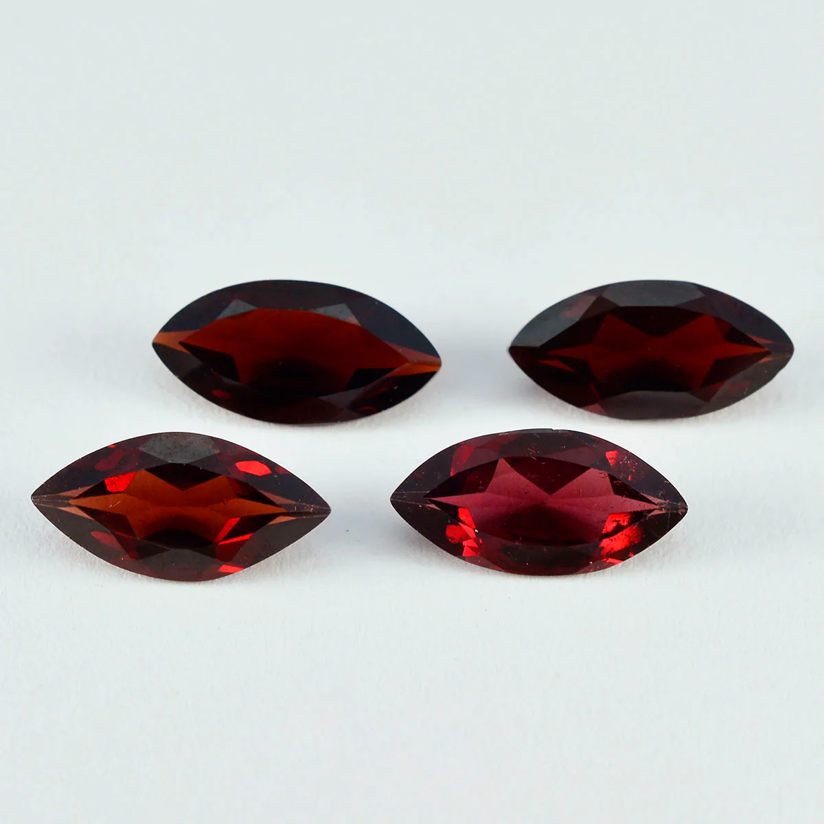 Garnet 1PC Medium 7x14 MM Marquise Faceted Red Luster Semi Precious Loose Gems