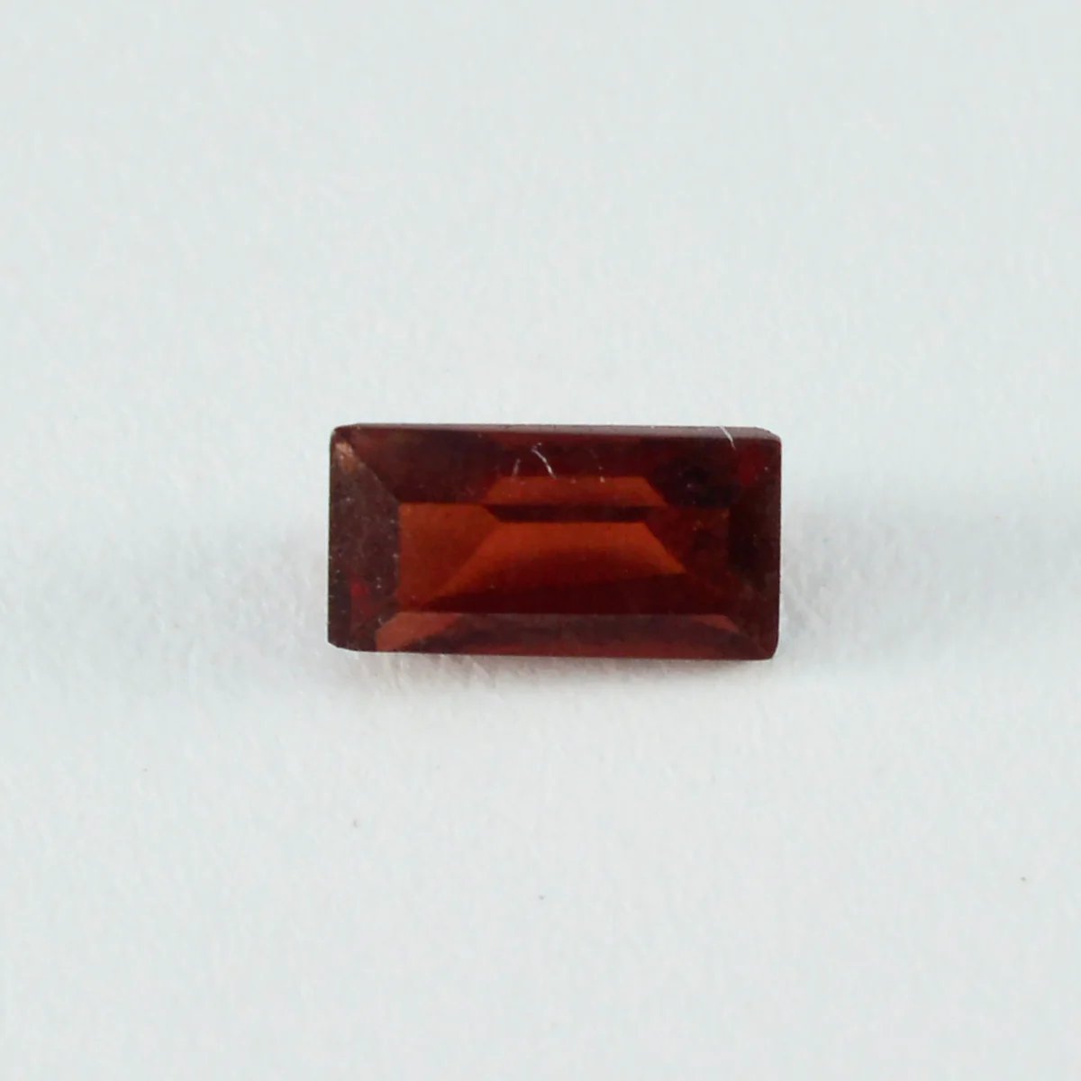 Garnet 1PC Small 5x10 MM Baguette Faceted Red High-Quality Semi Precious Loose Gems - Image 2