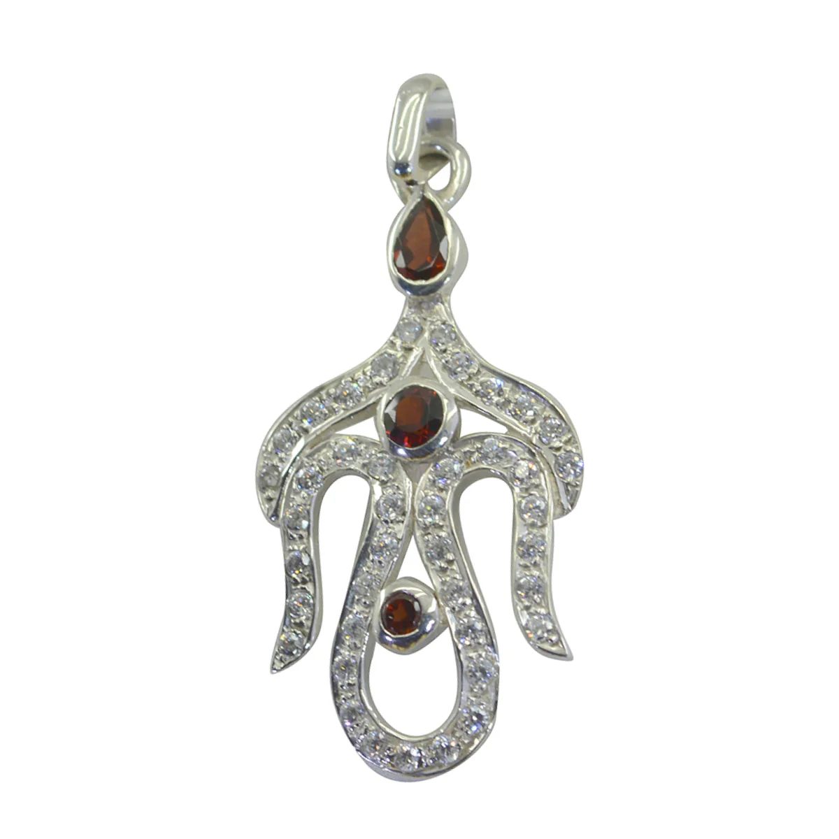 Garnet Classic Australian 92.5 Silver multiple Victoria Fairytale Red Pendant Jewellery - Image 2