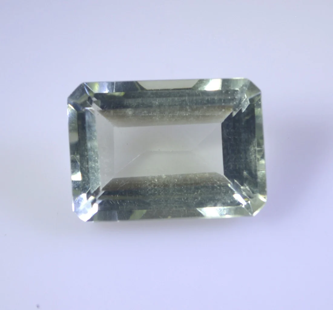 Green Amethyst 1PC Tiny 3x5 MM Emerald Faceted Green Lustrous Semi Precious Loose Gemstone - Image 3