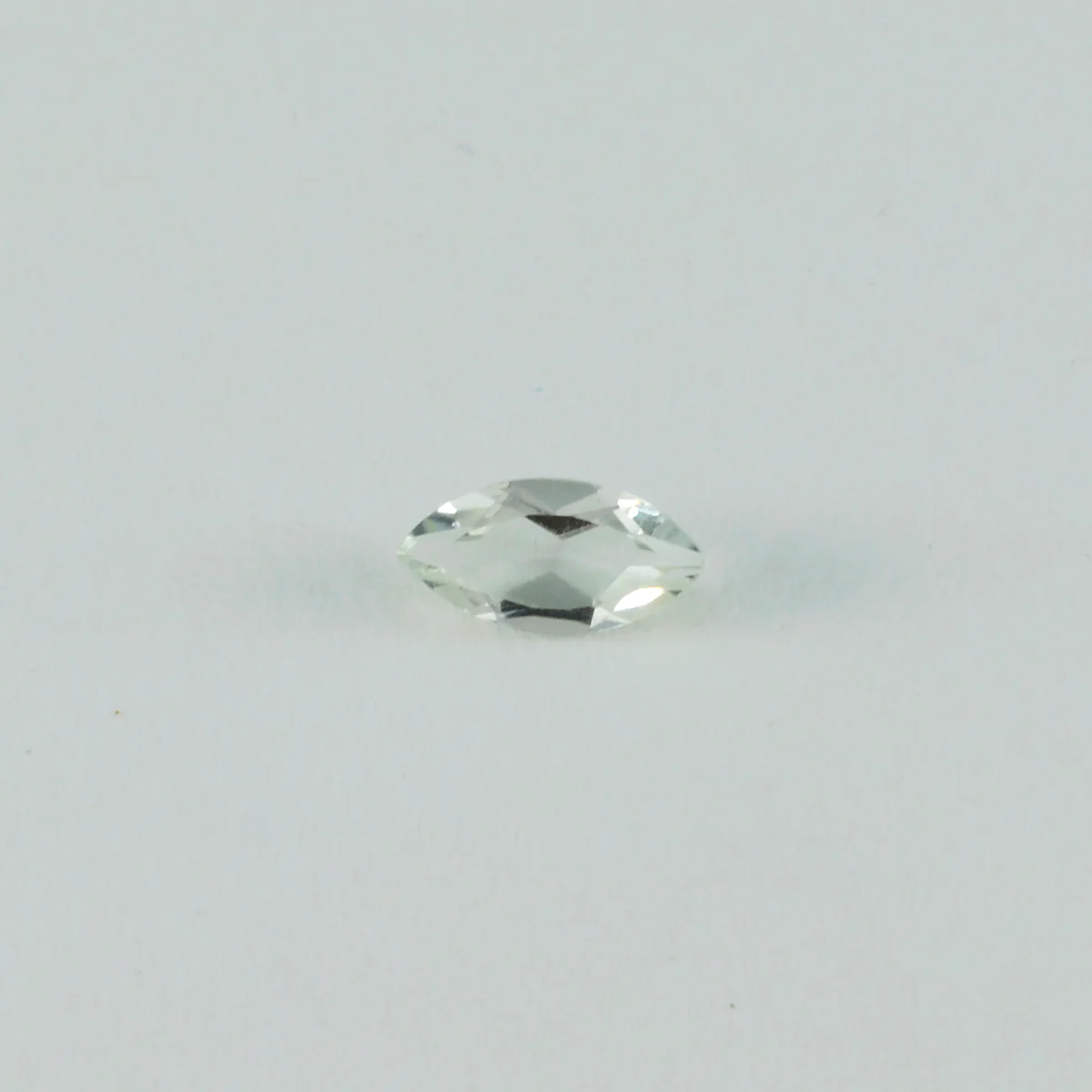 Green Amethyst 1PC Tiny 4x8 MM Marquise Faceted Green Genuine Semi Precious Loose Gemstones - Image 4