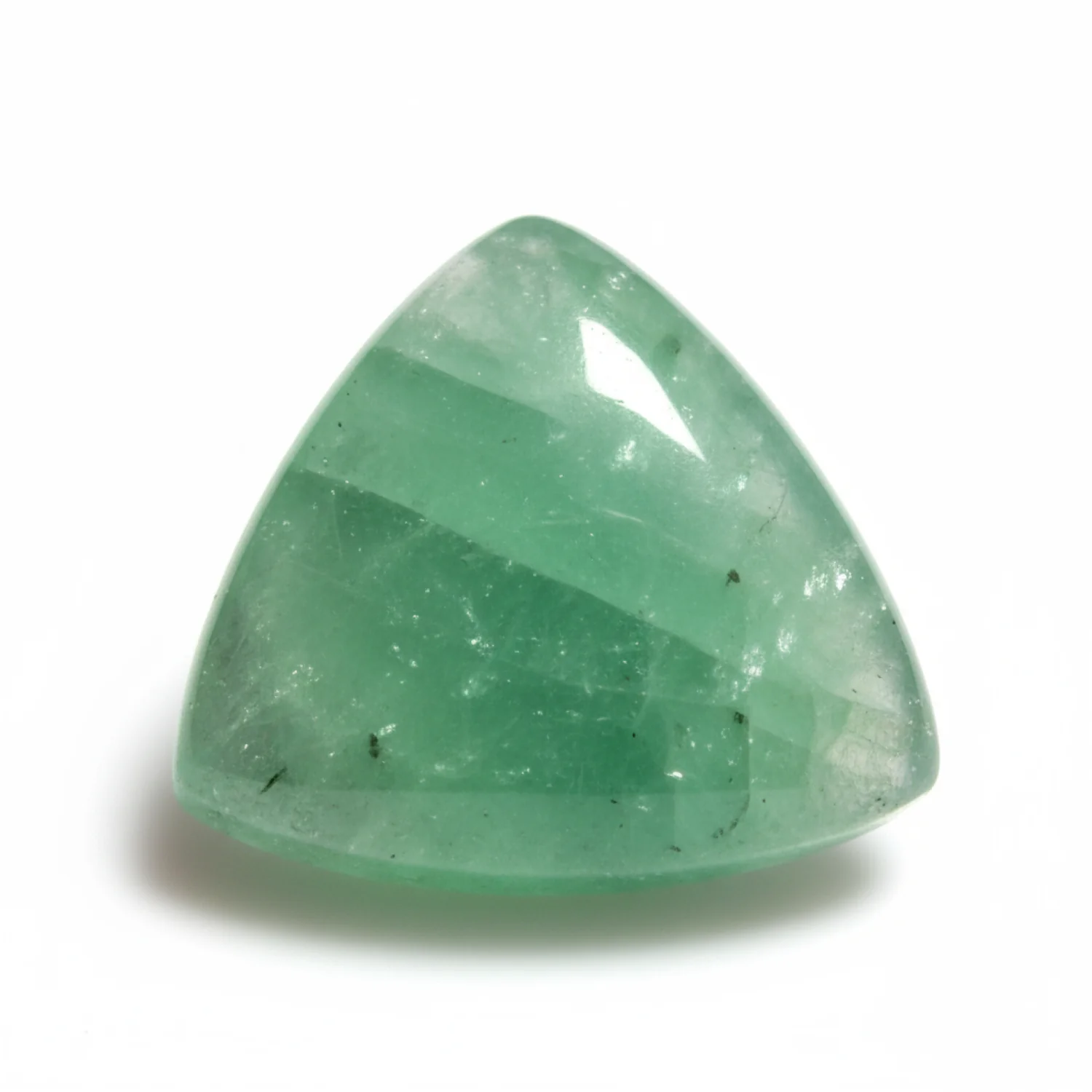 Green Aventurine 1PC Medium 9x9 MM Triangle Cabochon Green Superior semi Precious Gems