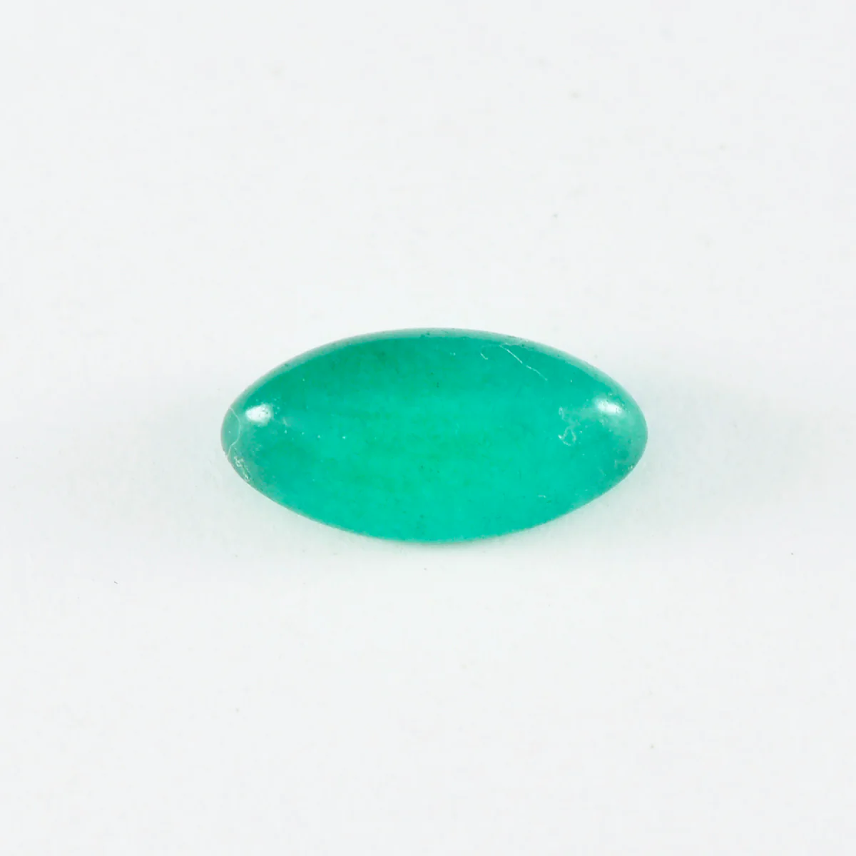 Green Onyx 1PC Small 6x12 MM Marquise Cabochon Green Fiery semi Precious Semi Precious Gemstone - Image 3
