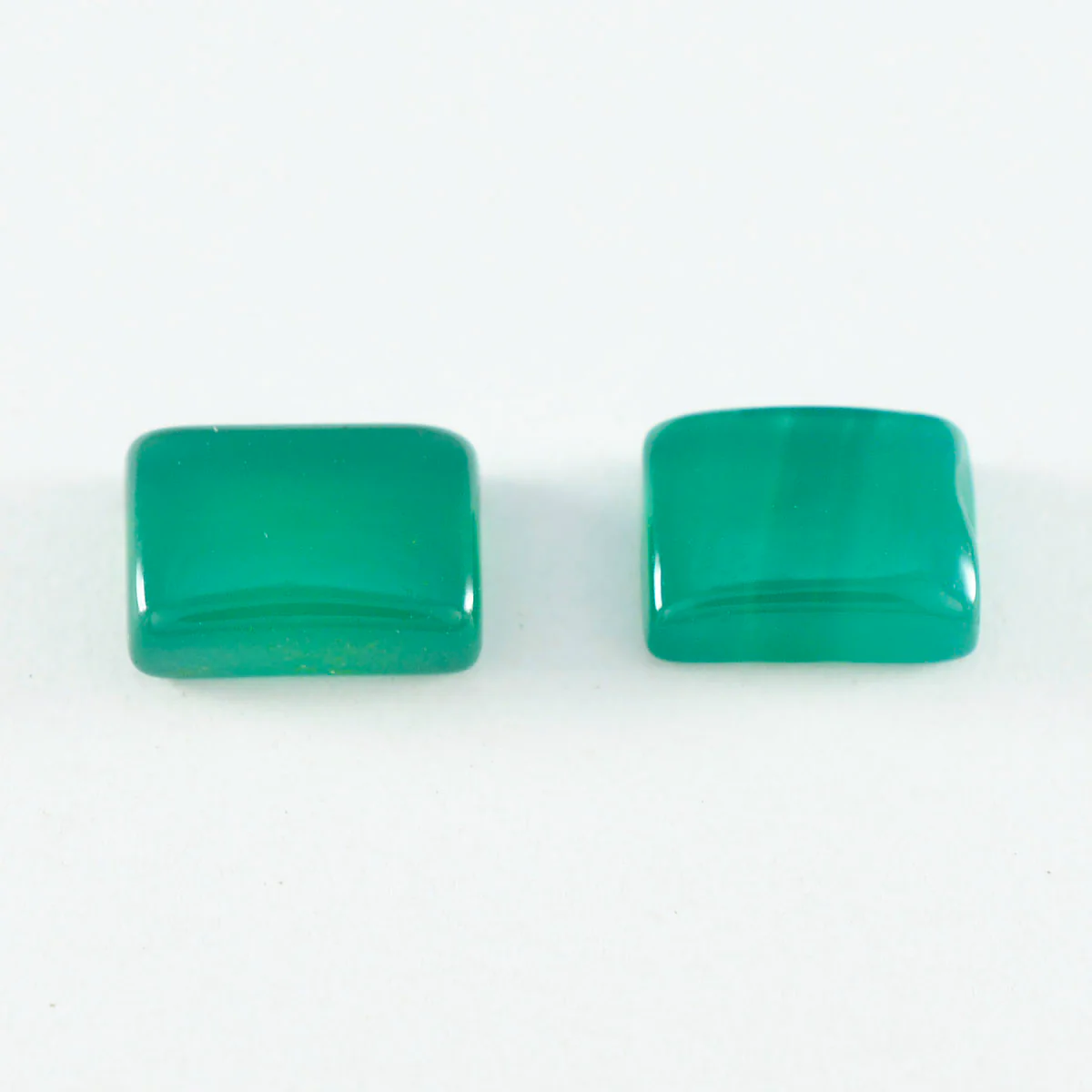 Green Onyx 1PC Small 6x8 MM Emerald Cabochon Green Fine semi Precious Loose Gemstone - Image 4