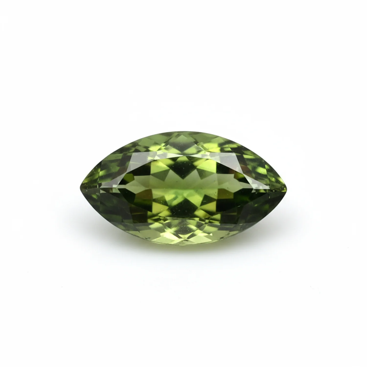 Green Tourmaline 10PC Tiny 2x4 MM Marquise Faceted Green Superior Semi Precious Loose Gemstone
