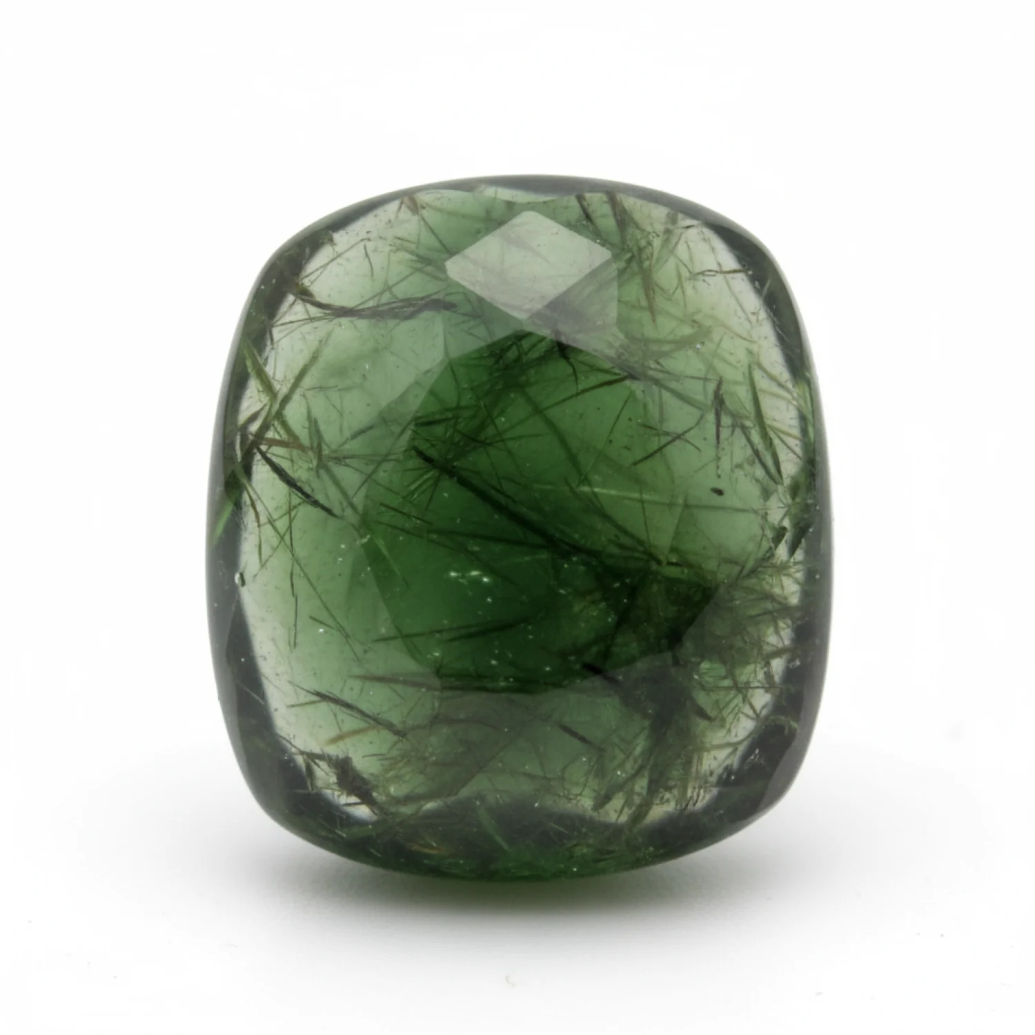 Green Tourmaline 10PC Tiny 3x3 MM Cushion Cabochon Green Superior semi Precious Loose Gemstone - Image 2