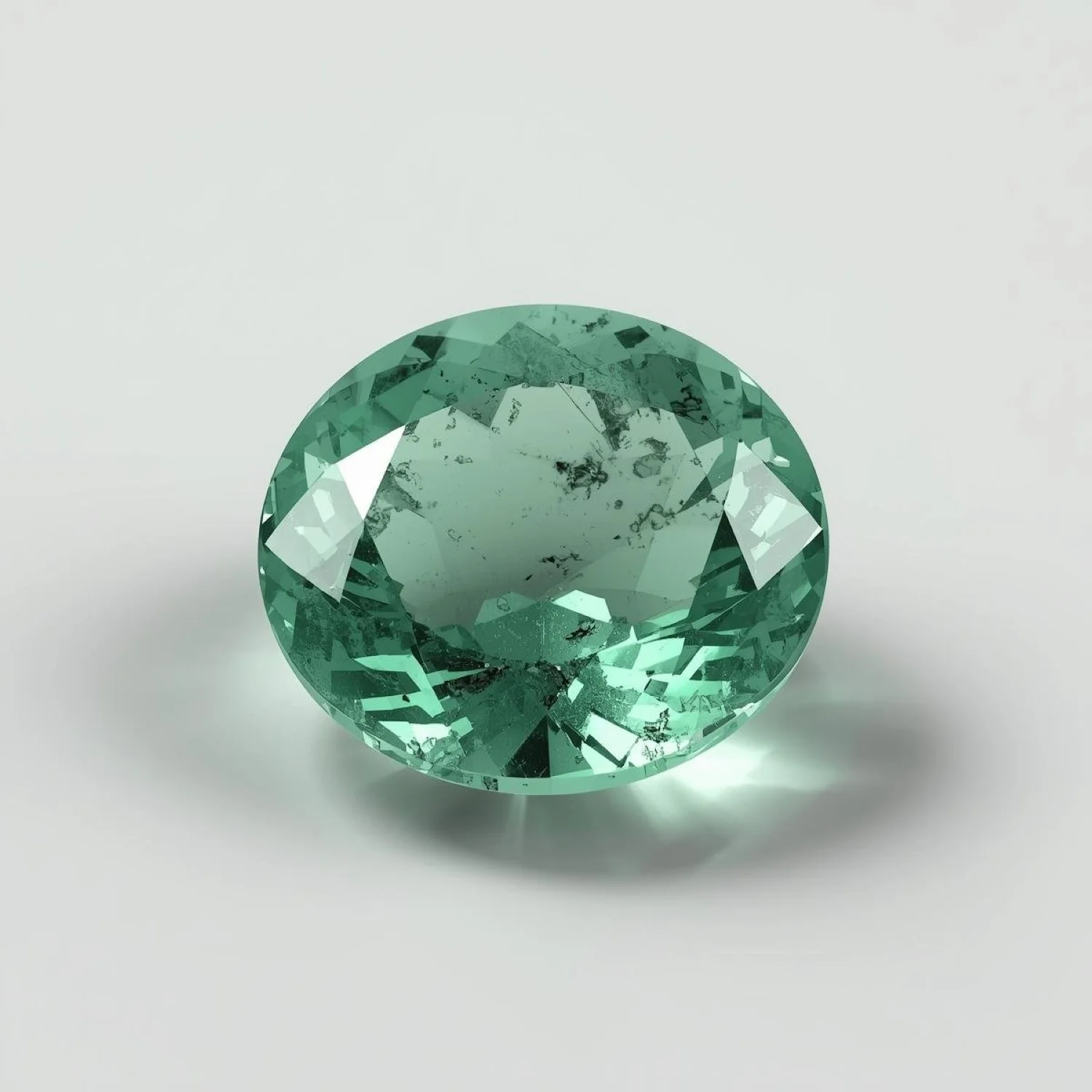 Green Tourmaline 10PC Tiny 4x4 MM Round Faceted Green Brilliant Semi Precious Loose Gems - Image 2