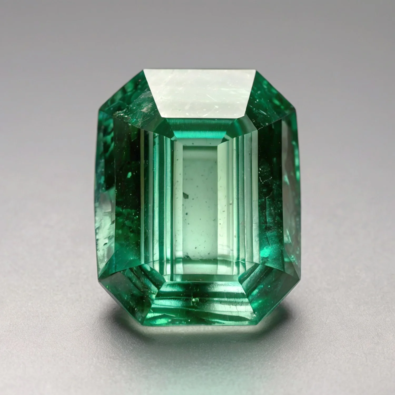 Green Tourmaline 1PC Chunky 15x20 MM Emerald Faceted Green Fine Semi Precious Loose Gemstone - Image 2