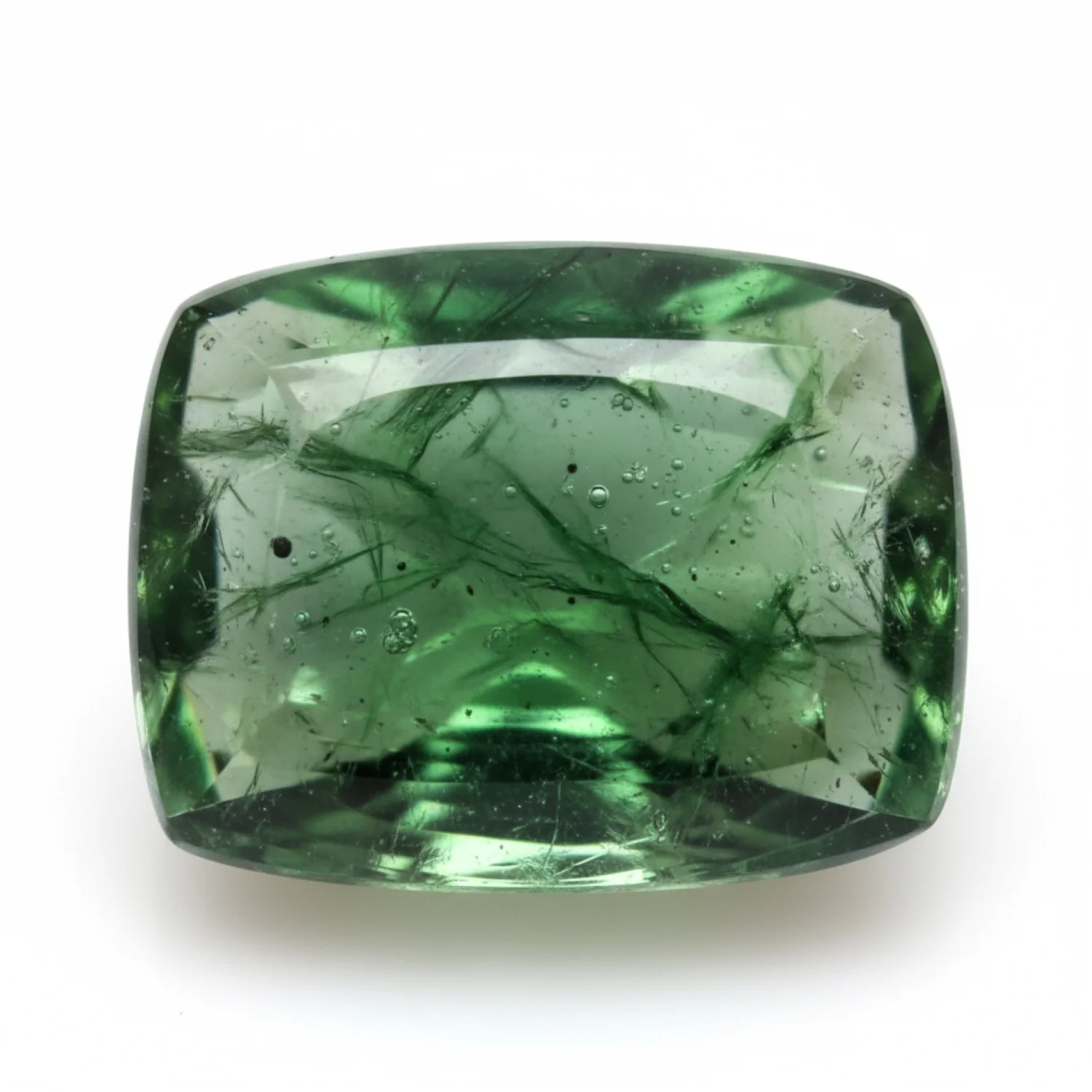 Green Tourmaline 1PC Large 10x12 MM Emerald Cabochon Green High-Quality semi Precious Loose Gems - Image 2