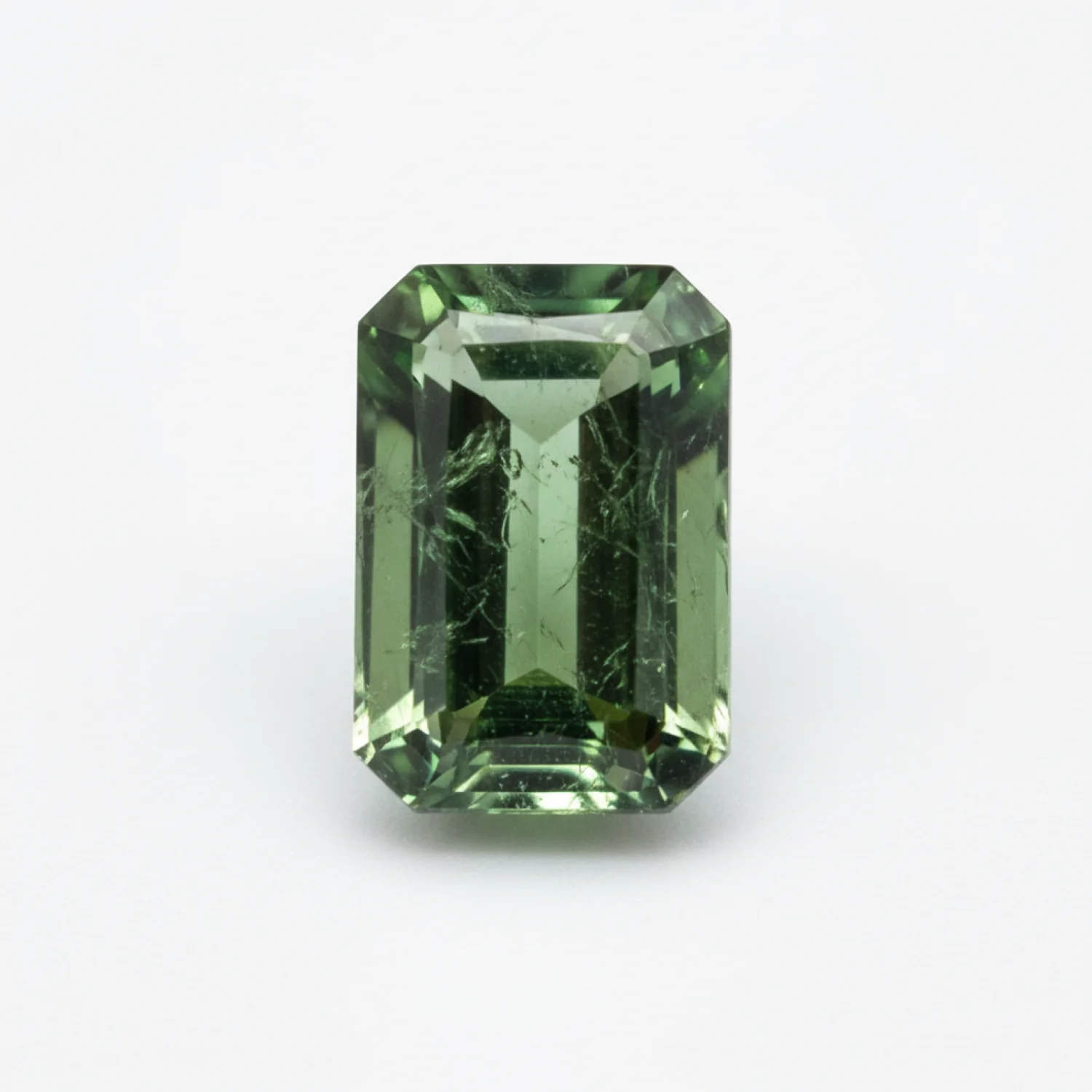 Green Tourmaline 1PC Tiny 4x6 MM Emerald Faceted Green High-Quality Semi Precious Loose Gems