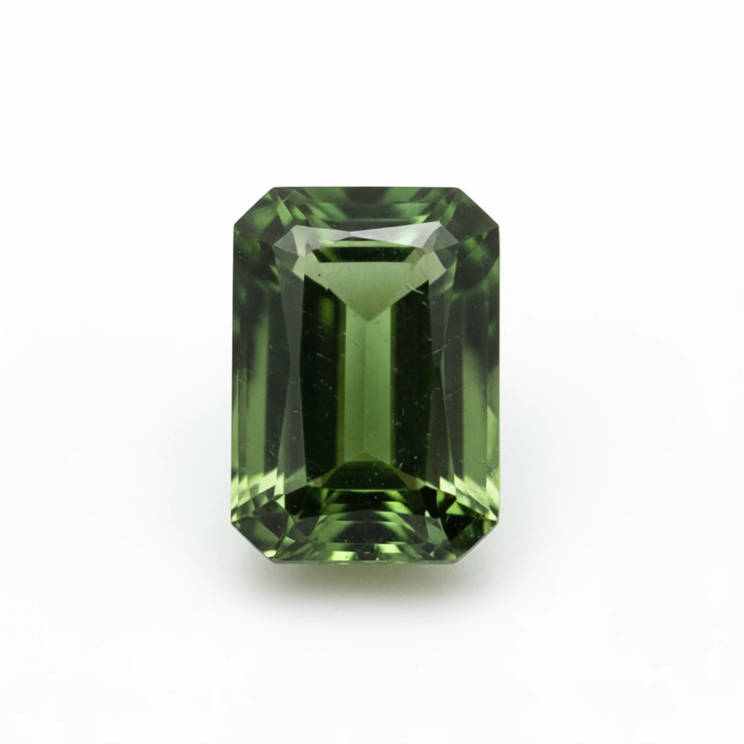 Green Tourmaline 1PC Tiny 5x7 MM Emerald Faceted Green Natural Semi Precious Loose Gemstone