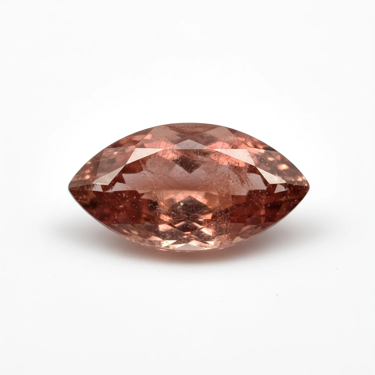 Hessonite Garnet (Gomed) 10PC Tiny 2x4 MM Marquise Faceted Red Shine Precious Loose Gemstones