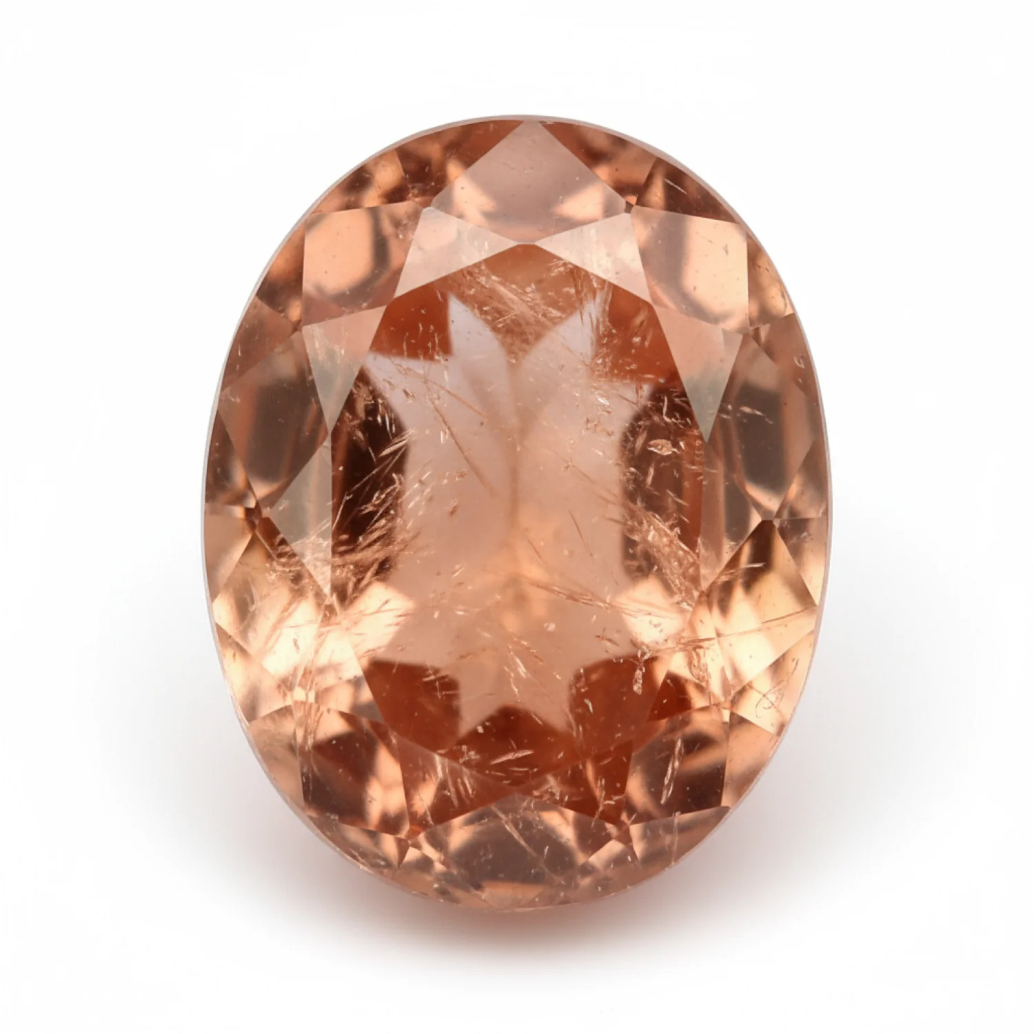 Hessonite Garnet (Gomed) 1PC Large 10x12 MM Oval Faceted Red Pure Precious Loose Gems - Image 2