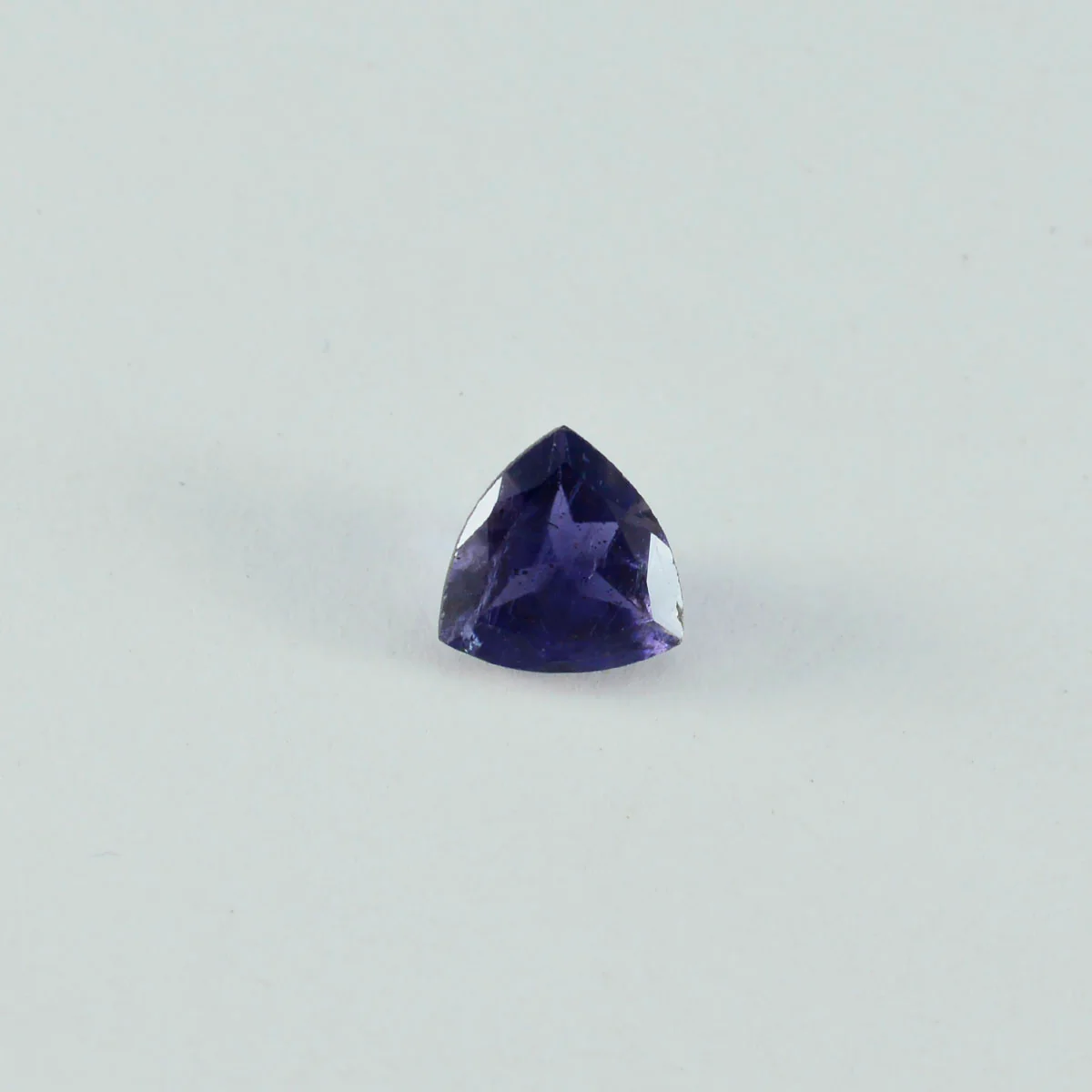 Iolite 1PC Chunky 15x15 MM Triangle Faceted Blue Superior Semi Precious Gems - Image 4
