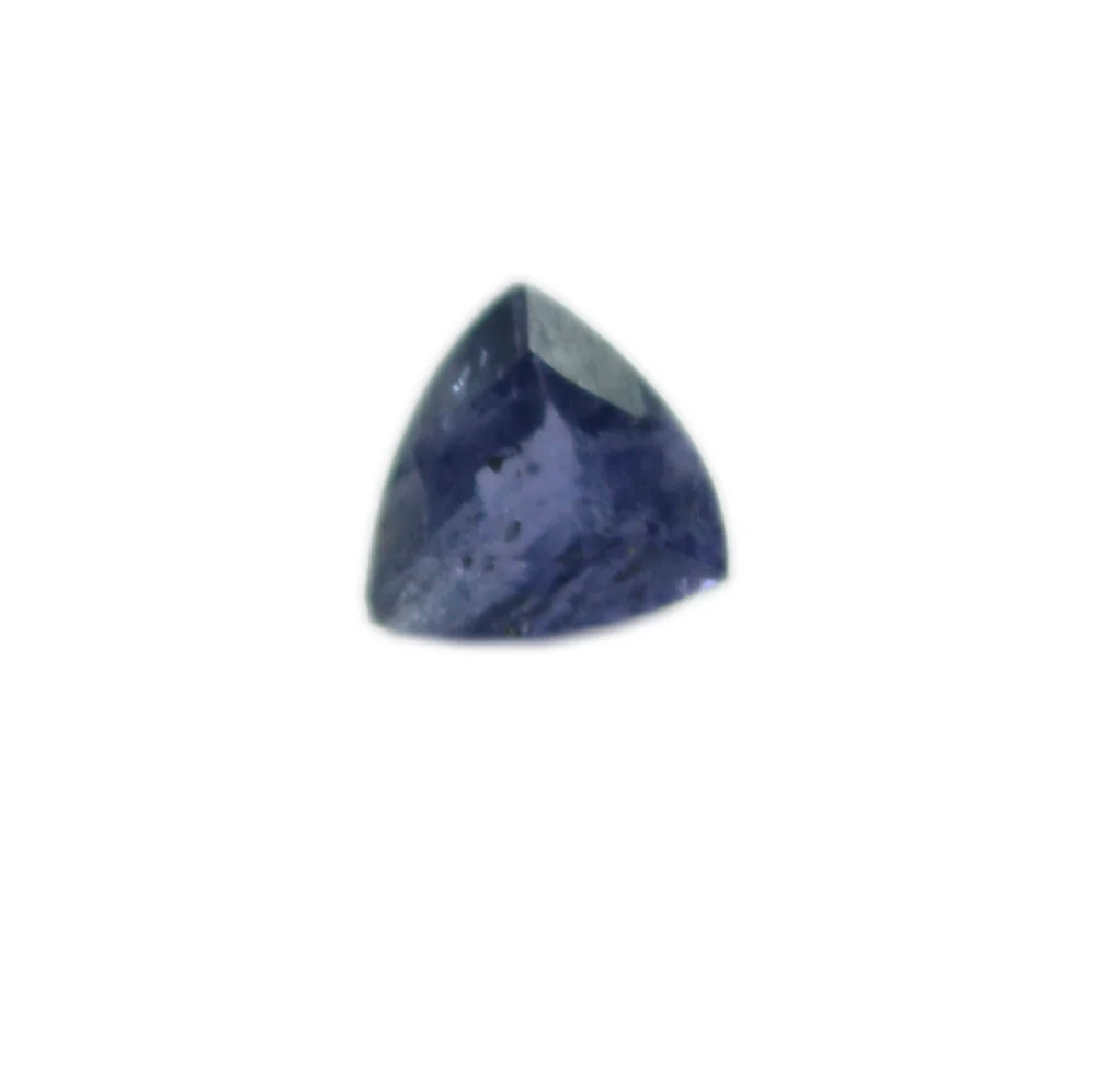 Iolite 1PC Medium 9x9 MM Triangle Faceted Blue Lustrous Semi Precious Loose Gemstone - Image 4