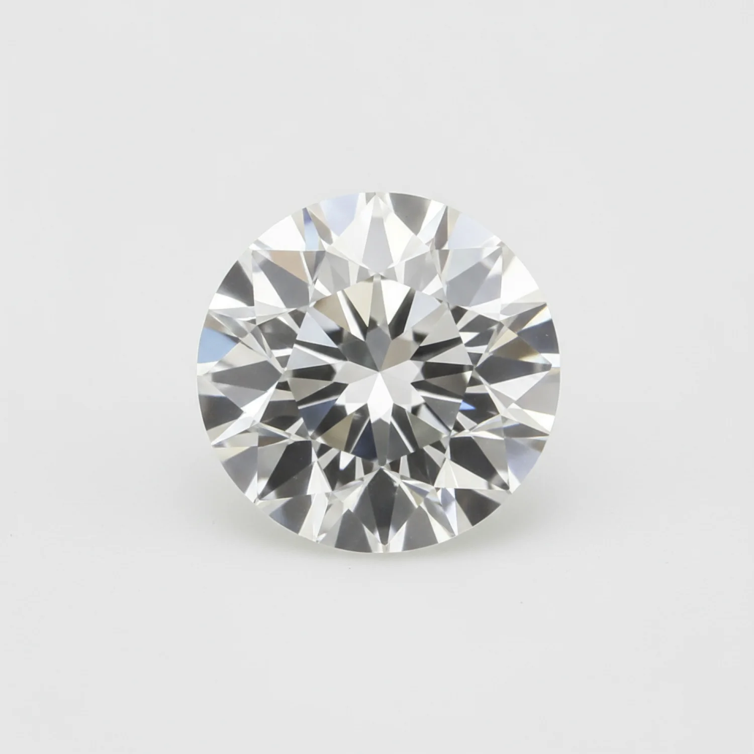 Lab Grown Diamond 10PC Tiny 4x4 MM Round Faceted White Brilliant Man Made Loose Gemstones