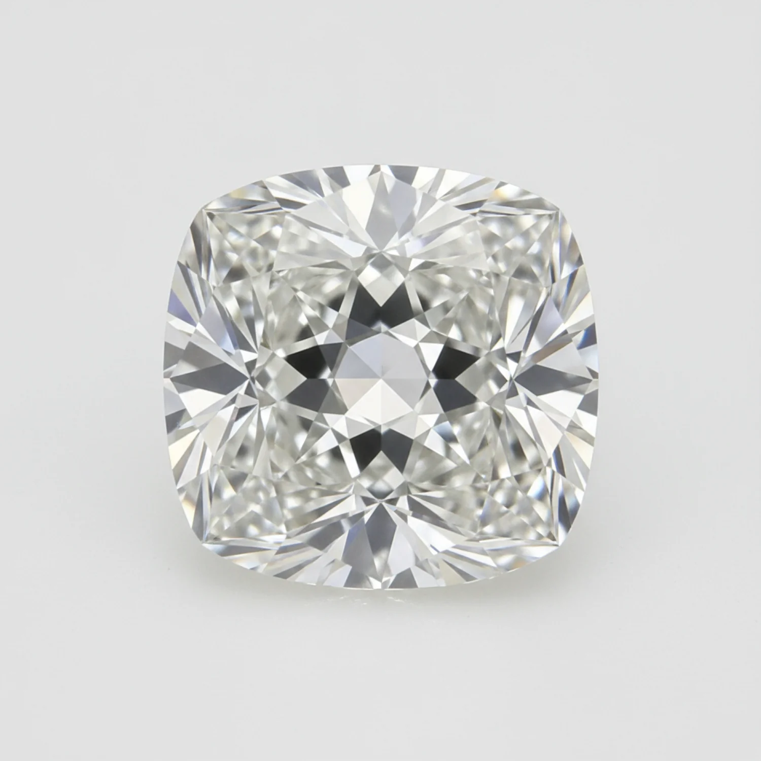 Lab Grown Diamond 1PC Chunky 13x13 MM Cushion Faceted White Natural Man Made Gems - Image 2