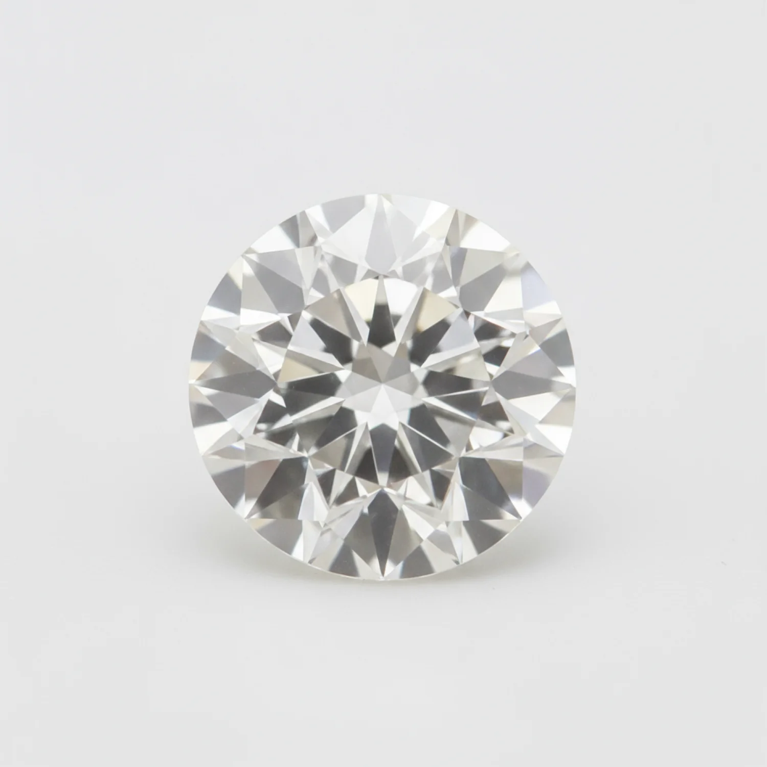 Lab Grown Diamond 1PC Large 12x12 MM Round Faceted White High-Quality Man Made Loose Gemstones - Image 2