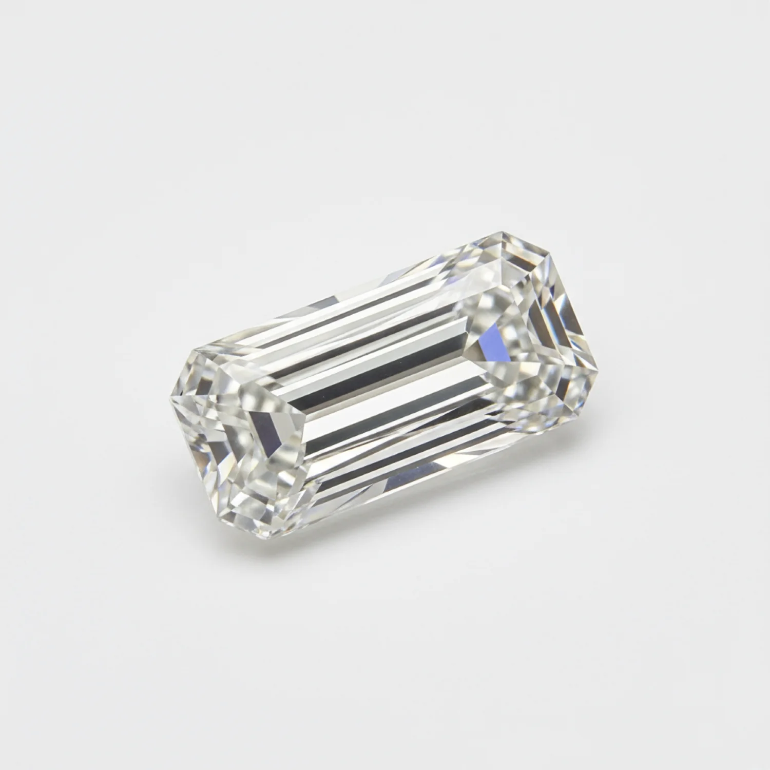 Lab Grown Diamond 1PC Tiny 3x6 MM Baguette Faceted White Polished Man Made Loose Gems - Image 2