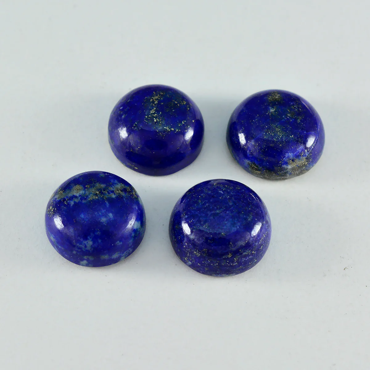 Lapis Lazuli 1PC Large 11x11 MM Round Cabochon Blue Pure semi Precious Loose Gems - Image 4